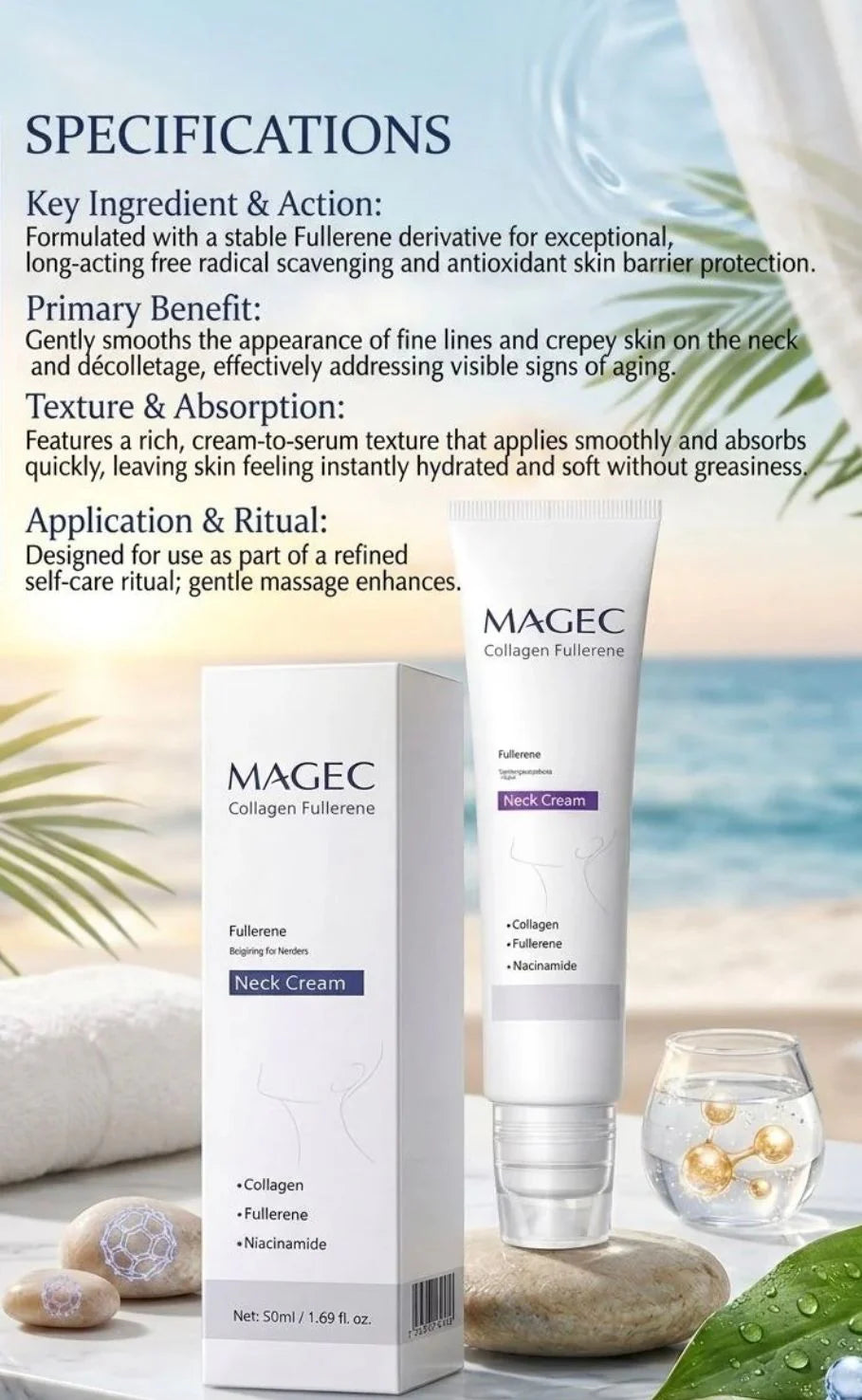 Magec Neck&Anti Wrinkles Cream